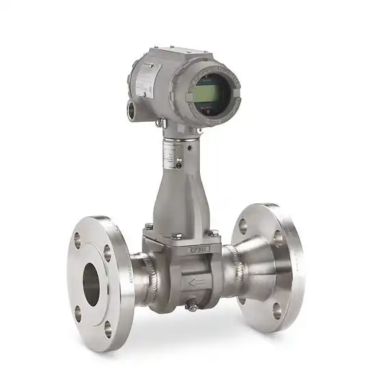 Rosemount 8800DF flanged vortex flow meter front view
