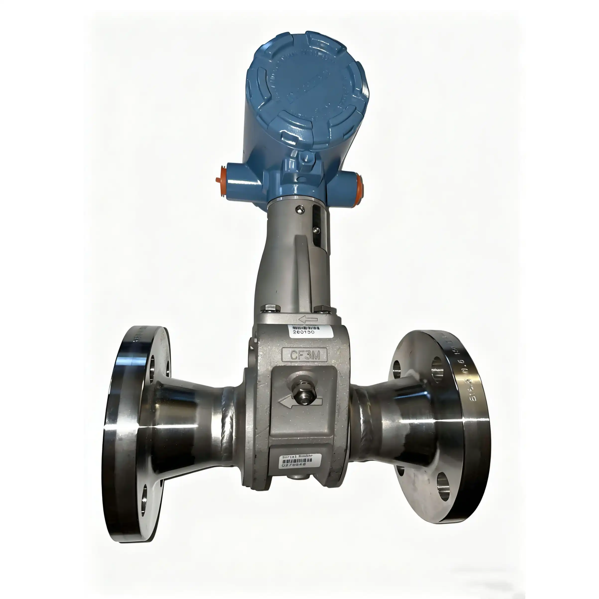 Rosemount 8800DF flanged vortex flow meter real product view